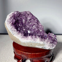Amethyst Geode Base Cut (1.61 LB) #3089