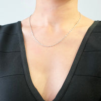 18" Singapore 925 Sterling Silver Chain #1