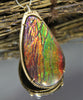 18k Ammolite Pendant #1536