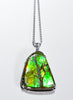 Freeform Ammolite Pendant #1982