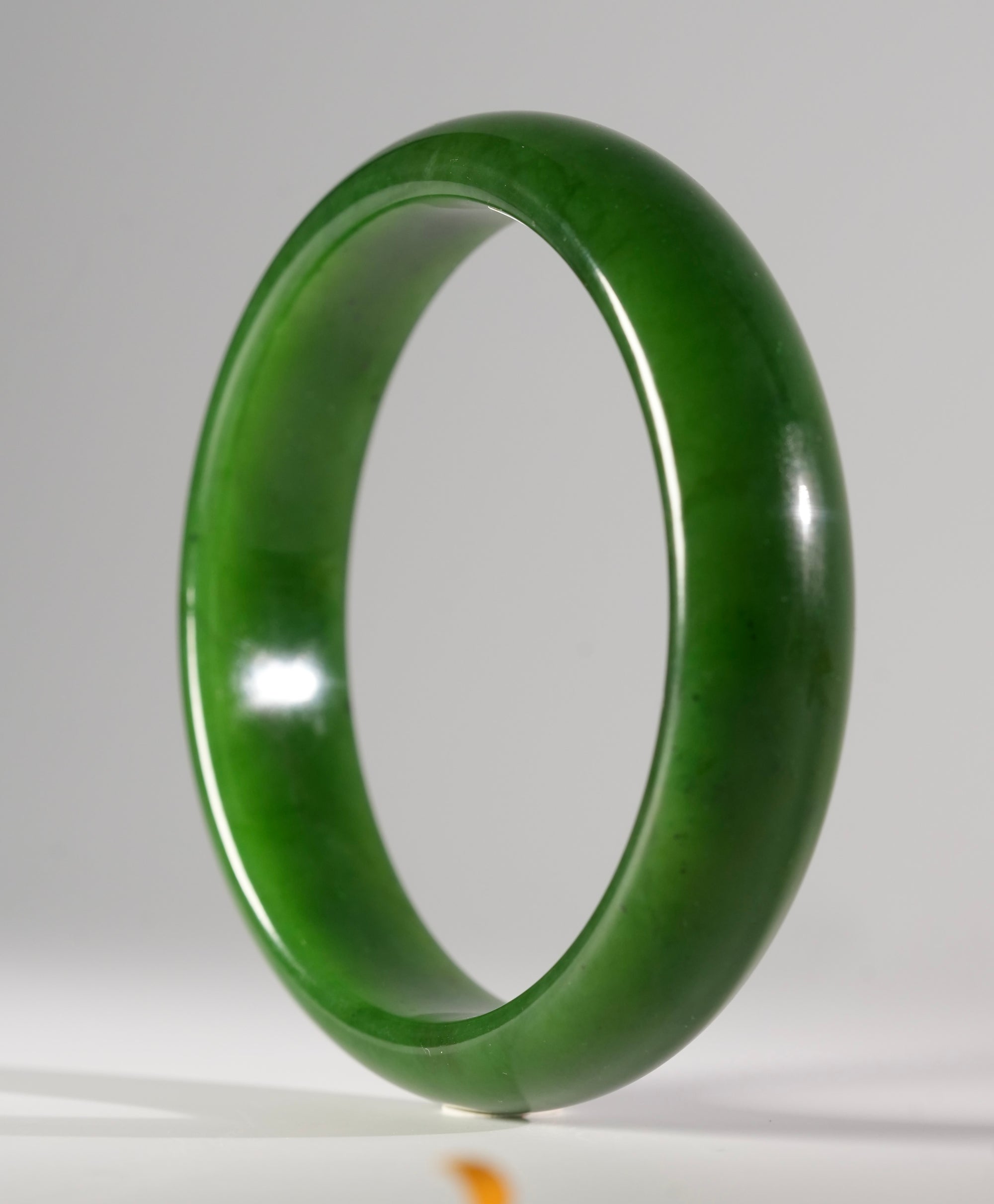 AAA Canadian Polar Jade Bangle 61.5mm #2390