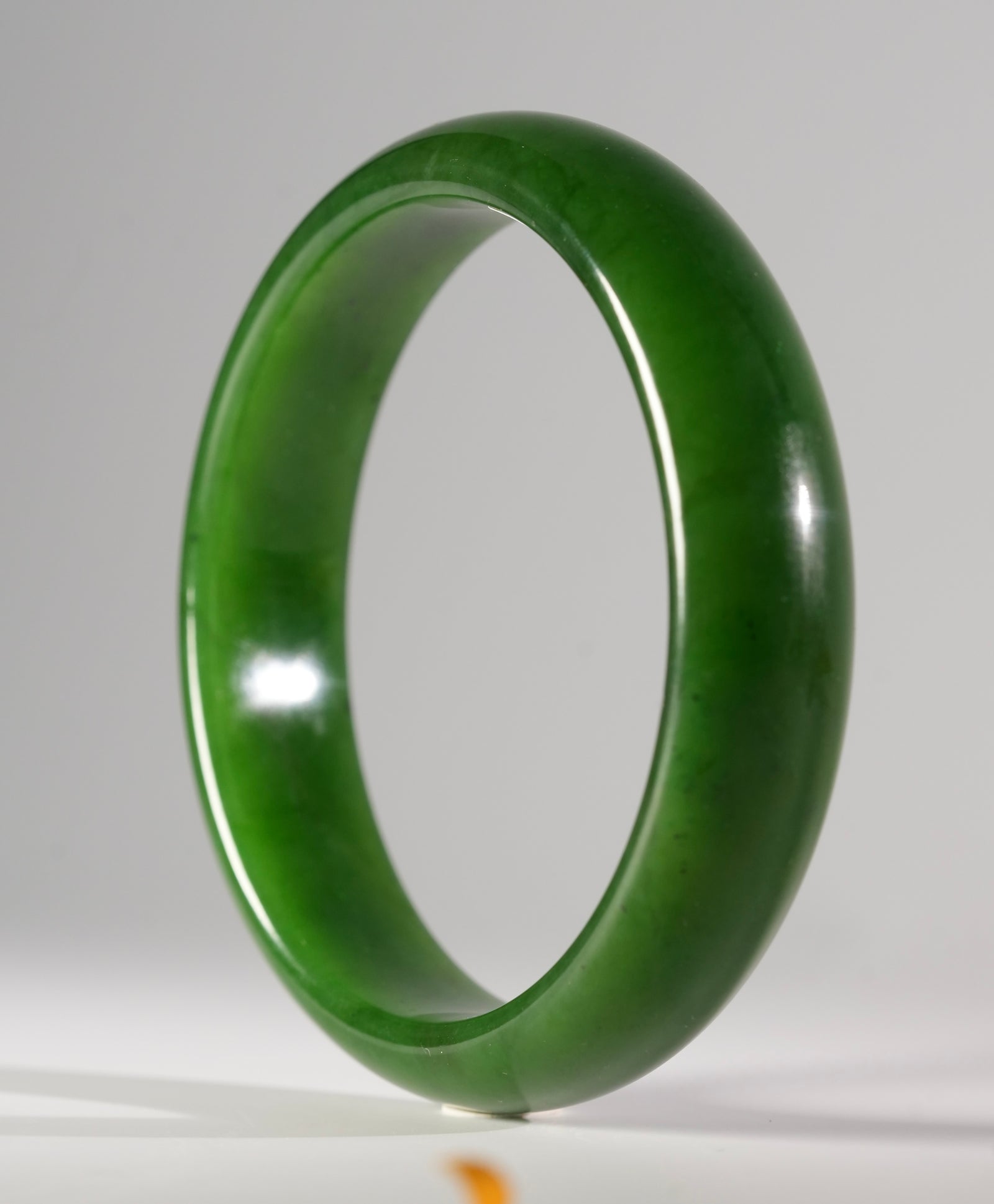 AAA Canadian Polar Jade Bangle 61.5mm #2390