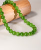 10mm Polar Jade Beaded Necklace #2963