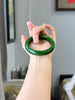 Canadian Polar Jade Bangle Natural Jade Bracelet AAA Grade 59mm #1370