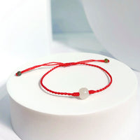 6mm Eternal Fortune Red Cord Bracelet #2902