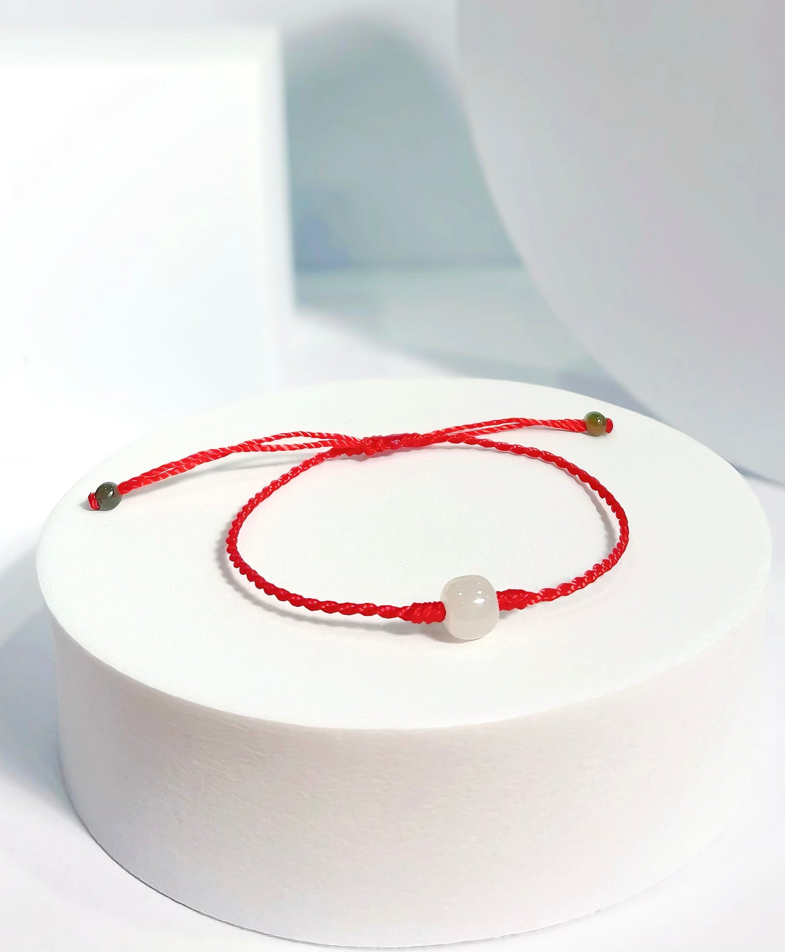 6mm Eternal Fortune Red Cord Bracelet #2902