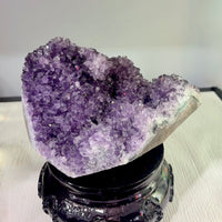 Amethyst Geode Base Cut (4 LB) #3086