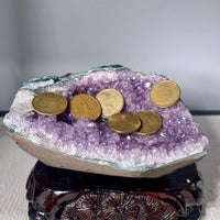 Amethyst Geode Base Cut (2.75 LB) #3088
