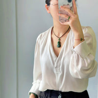 Polar Jade Guanyin Pendant #2775