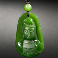 Polar Jade Guanyin Pendant #2776