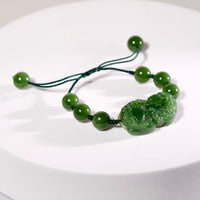 Canadian Jade Pixiu Bracelet #2631