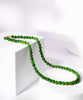 6mm Polar Jade Grade Beaded Necklace #2415
