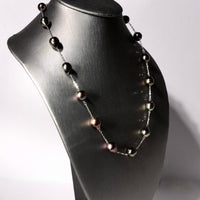 18K Tahitian Pearl Starry Beaded Necklace #2681