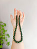 10mm Polar Jade Beaded Necklace #2456