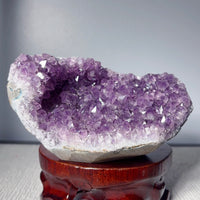Amethyst Geode Base Cut (1.61 LB) #3089
