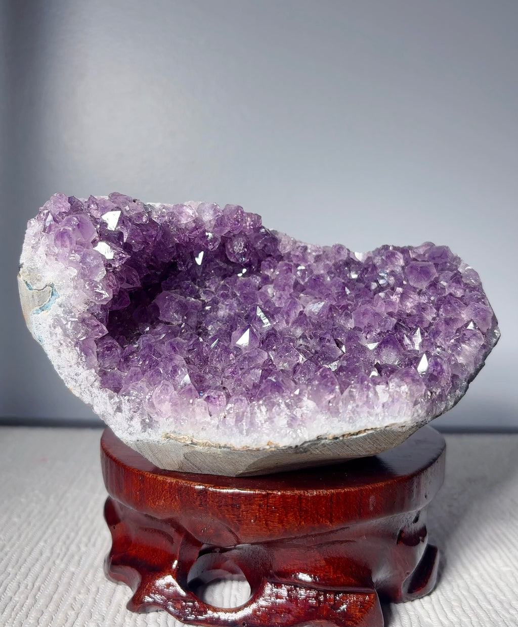 Amethyst Geode Base Cut (1.61 LB) #3089
