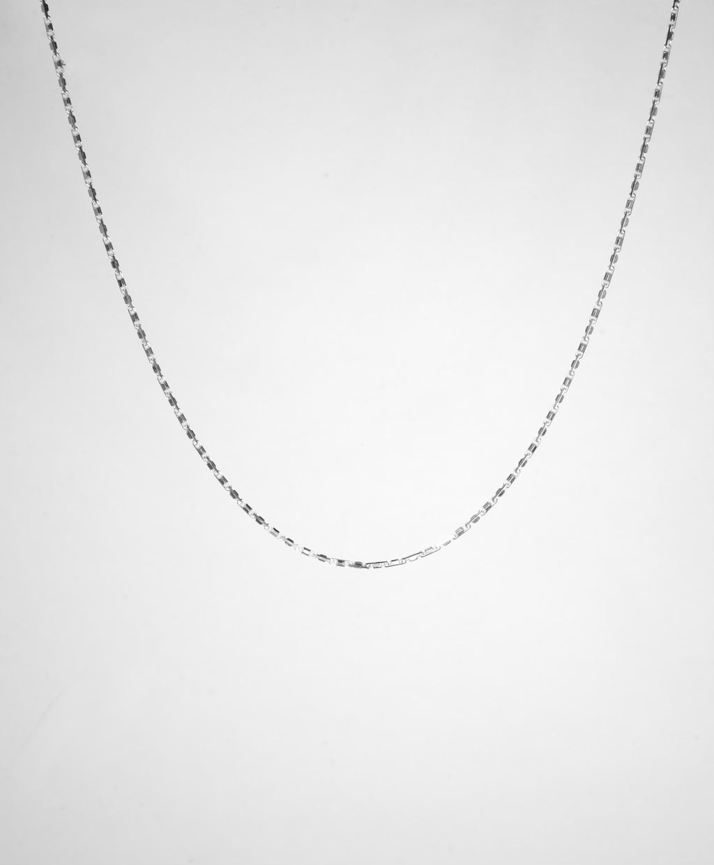 18" Barrel 925 Sterling Silver Chain #1