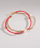 18K Eternal Harmony Red Cord Bracelet #2670