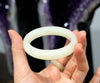 White Jade Bangle 52mm #873