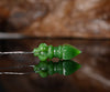 Jade Buddhist Vajra Pendant Necklace #1799