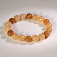 10mm Siberian Brown Jade Bracelet #2772