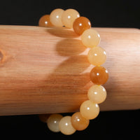 10mm Siberian Brown Jade Bracelet #2772