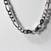 26" Figaro 925 Sterling Silver Chain #1
