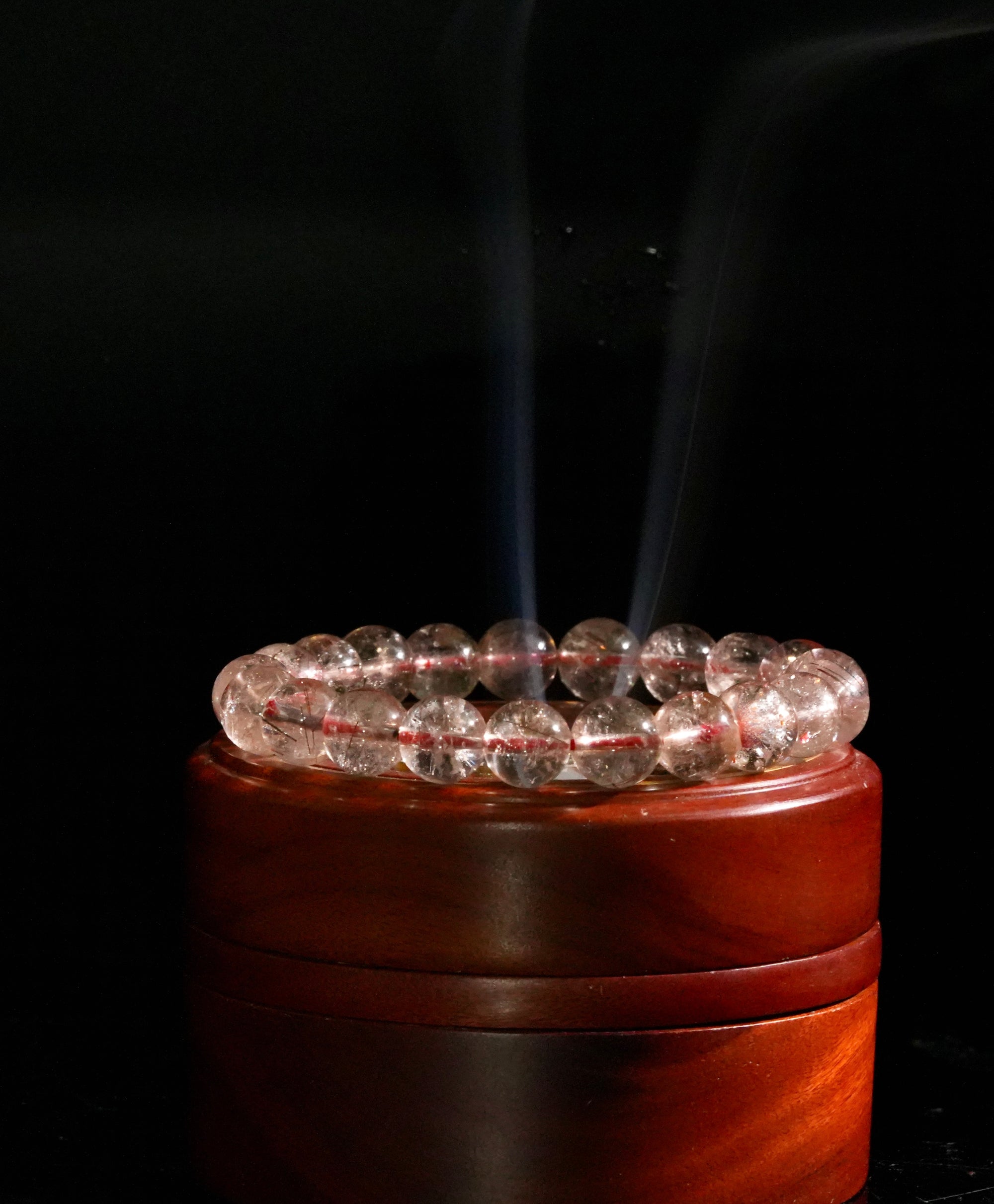 Red Quartz Crystal Bracelet #2067