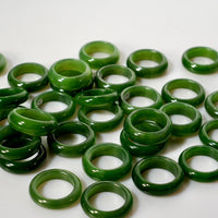 Siberian Jade Band Ring #3071