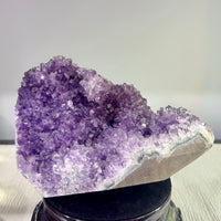 Amethyst Geode Base Cut (4 LB) #3086