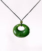 Polar Jade PI Harmony Donut Peace Buckle Pendant #1090