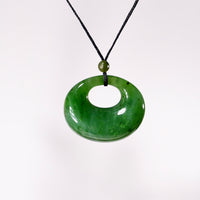 Polar Jade PI Harmony Donut Peace Buckle Pendant #1090