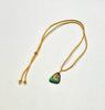 Ammolite Pendant Freeform AA Grade Natural Stone 22mm #1060