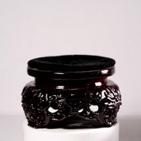 10 cm Carved Wooden Display Stand