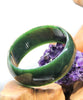 WIDE BAND JADE BANGLE 60MM #599