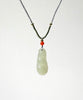 Hetian Jade Pendant Rich Bean Peapod Pendant Natural Jade 28mm #1492