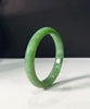 Siberian Jade Bangle Top Grade Chatoyant Natural Jade Bracelet 58mm #1154