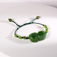 Canadian Jade Pixiu Bracelet #2631