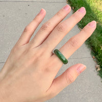 Siberian Jade Band Ring #3071