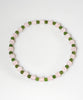 Spring Bloom Polar Jade Rose Quartz Pink Crystal Anklet Bracelet #3068