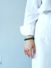 12mm Canadian Jade Beaded Bracelet #3078