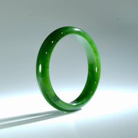 AAA CANADIAN JADE BANGLE 62.5MM #1516