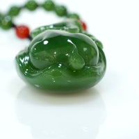 Wishful Buffalo Jade Pendant #1412