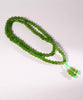 6mm 108 Siberian Jade Beaded Necklace #2620