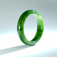 A CANADIAN JADE BANGLE 57MM #1058