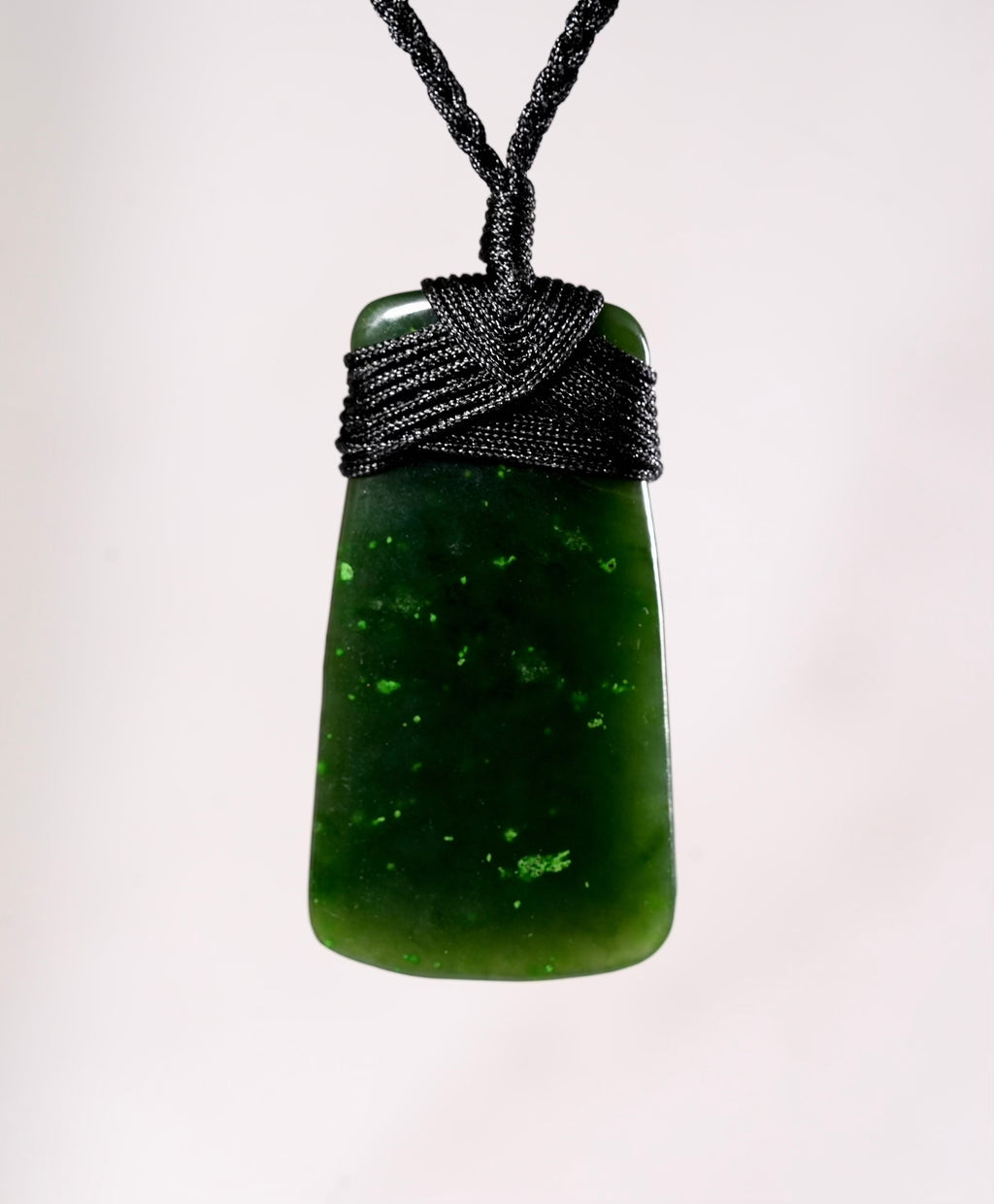 2" Canadian Jade Toki Pendant #2498