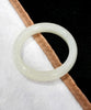 White Jade Bangle 52mm #873