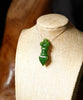 Jade Buddhist Vajra Pendant Necklace #1799