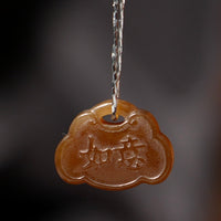 Hetian Jade Ruyi Pendant #1292