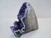 AMETHYST SEMI-GEODES EXTRA QUALITY BASE CUT 2.06 LB #2145